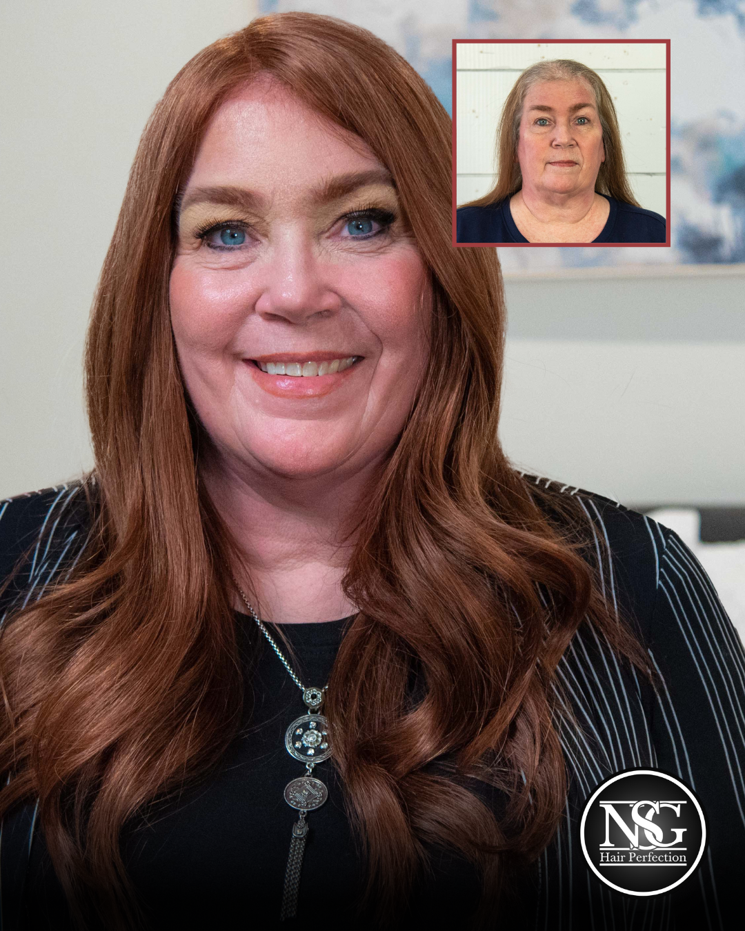 Before and after transformation